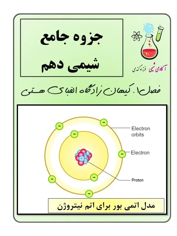 جزوه pdf شیمی دهم فصل 1 | جزوه شیمی دهم pdf | جزوه و نمونه سوال شیمی دهم | جزوه مفهومی شیمی دهم | جزوه شیمی دهم استاد گندمی | جزوه شیمی دهم دکتر گندمی
